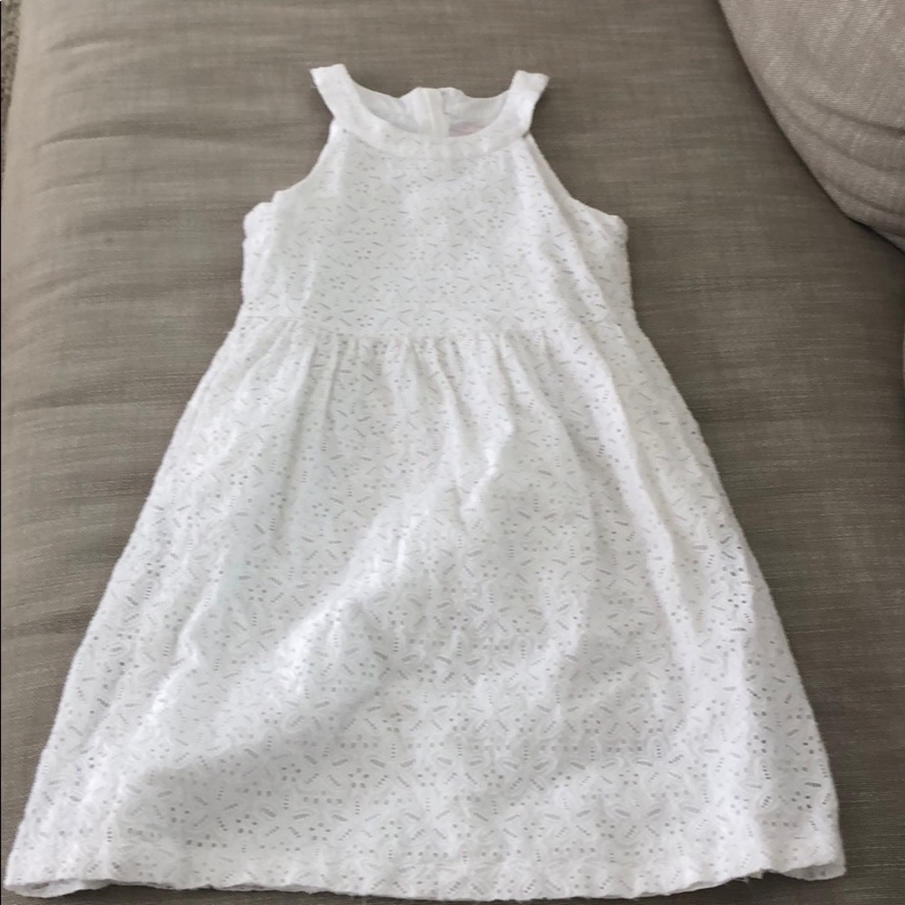 Girls Vineyard Vines White Dress